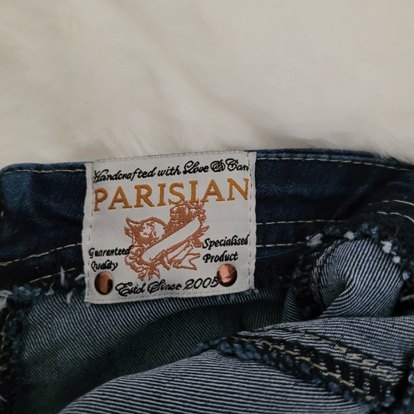 Parisian Women's Jeans Romper - Picture 8 of 10